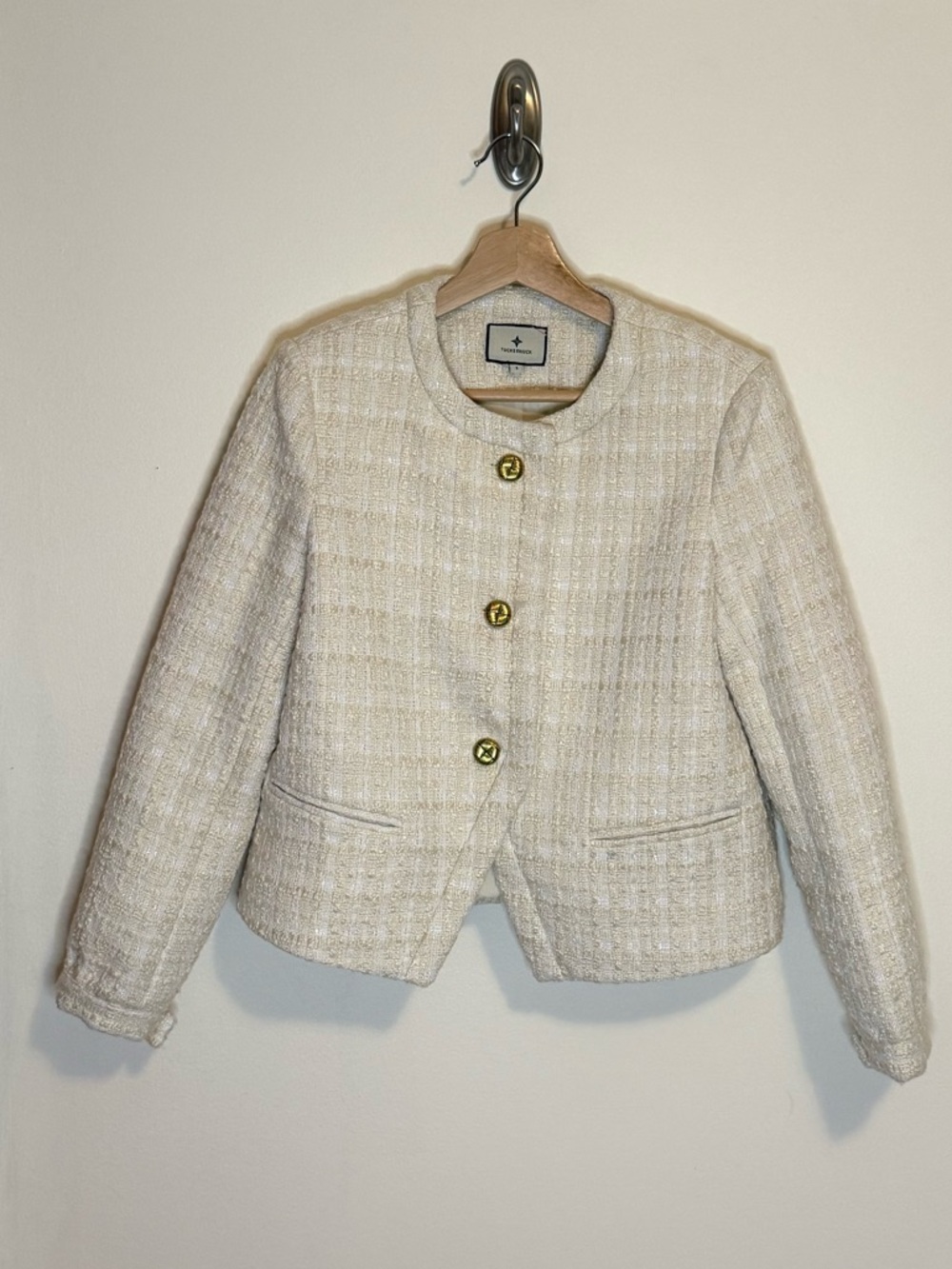 Tuckernuck Cream Tweed Sommers Jacket - Picture 2 of 13
